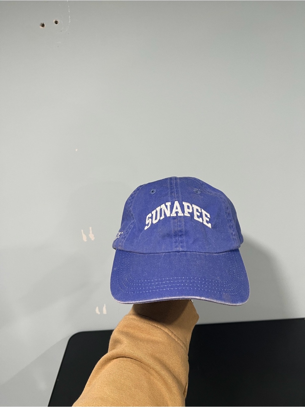 Sunapee Kids Blue Cap with Embroidered Logo